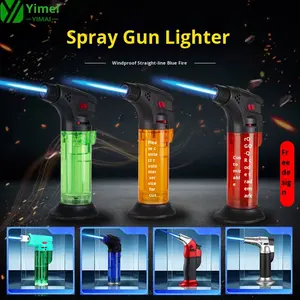 Fabricant Vente en gros Allume-cigare à <span class=keywords><strong>allumage</strong></span> direct Classic BBQ Windproof Plastic Moxibustion Spray for Giveaways - Product Image 5