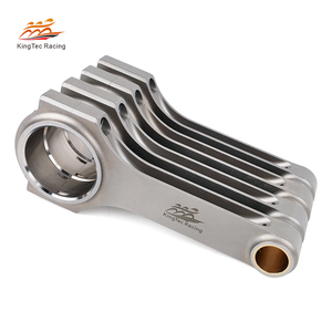 Bielle in Acciaio Forgiato KingTec Racing F4R F4RT ad Alti Giri per Motore <span class=keywords><strong>Renault</strong></span> Mégane Clio <span class=keywords><strong>Sport</strong></span> 2.0L - Ricostruzione Motore - Product Image 3