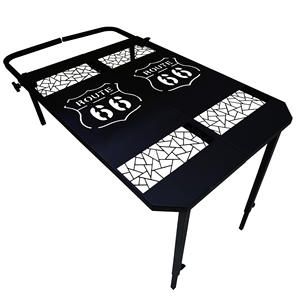 <span class=keywords><strong>Table</strong></span> de <span class=keywords><strong>camping</strong></span> pliable et rétractable pour pique-nique, équipement tout-terrain - Product Image 6