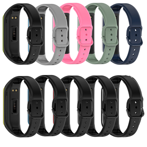 Bracelet en silicone pour Samsung <span class=keywords><strong>Galaxy</strong></span> Fit 2 SM-R220, bracelet de montre, bracelet de sport, bracelet de remplacement pour <span class=keywords><strong>Galaxy</strong></span> <span class=keywords><strong>Fit2</strong></span> - Product Image 3