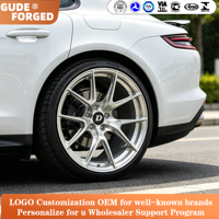 Jantes GUDE VS-5RS entièrement forgées en aluminium 6061-T6, neuves pour BMW GTR, 5x114.3 5x112, à rayons fraisés latéralement et poids réduit