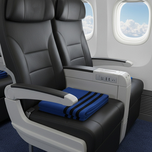 Grs chứng nhận hãng hàng không chăn vải an toàn, nhà máy sản xuất trực tiếp và được xây dựng để chịu đựng rửa thường xuyên, 25.853 xa tiêu chuẩn an toàn cháy nổ - Product Image 2