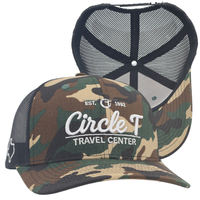 Gorra de Caza de Camuflaje con Diseño Personalizado, Gorra Trucker de Malla Transpirable, Gorra de Béisbol de 6 Paneles con Parche de Cuero Bordado para Actividades al Aire Libre