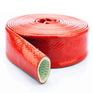 <span class=keywords><strong>Manchon</strong></span> thermorésistant en fibre de verre recouvert de caoutchouc silicone pour <span class=keywords><strong>tuyau</strong></span> d'échappement, protection de câbles haute température, gaine ignifuge en fibre de verre - Product Image 2