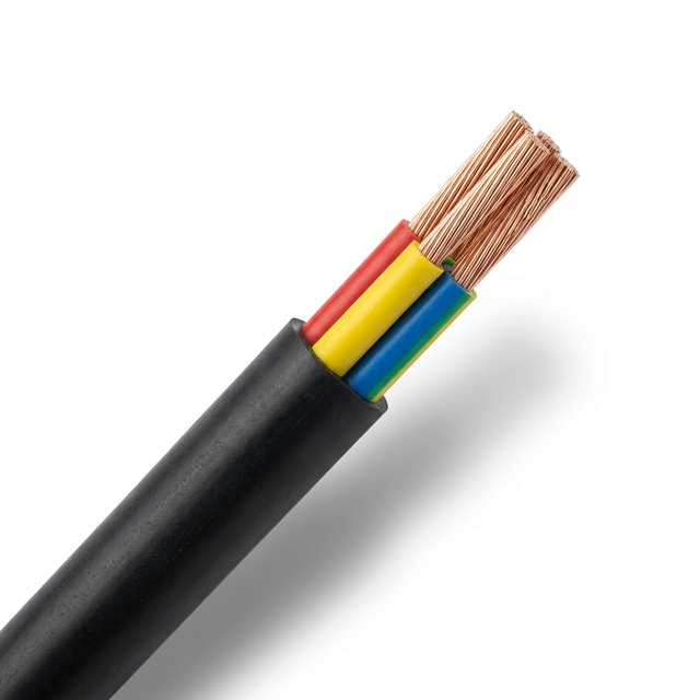 Cu/XLPE/LSZH Flexible Power Cable 0.6/1kV Grade B Flame Retardant LSZH Sheath XLPE Insulated Class 5 Copper Electric Cable