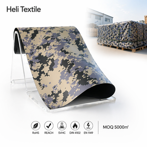 Bâche imperméable en PVC enduit 1000D camouflage écologique pour camions, remorques, housses de voiture et tentes de réception - Vente en gros - Product Image 4