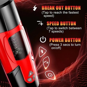 Godet de masturbation masculin vibrant avec piston rotatif automatique, vagin artificiel réaliste, jouets sexuels pour hommes - Product Image 4