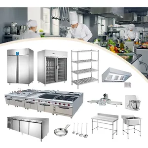 Hotel And Restaurant Commerical Restaurant Machine Complete Professional Kitchen Equipment