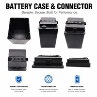 Caja de Batería Personalizada de ABS y PC, Carcasa Vacía 13S6P para Bicicleta Eléctrica, Precisión para Paquete de Baterías de Litio 18650, Almacenamiento de Energía, Modelo OEM O 0132