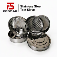 Laboratory Sieve Set for Sieve Analysis and Material Screening