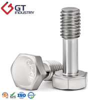 Vis à tête hexagonale anti-desserrage en acier inoxydable 304 316 GB838 avec tige cintrée, fabriquées en Chine