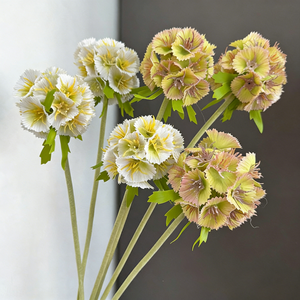 Graines de Scabiosa artificielles en soie de haute qualité, faites à la main, imperméables, pour la décoration de <span class=keywords><strong>jardin</strong></span> extérieur et l'aménagement paysager - Product Image 5