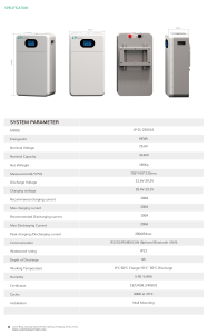 แบตเตอรี่ LiFePO4 แบบติดผนัง 25.6V 314Ah 8KWh พลังงานแสงอาทิตย์ พลังงานสะอาด สำหรับบ้านอัจฉริยะ ระบบสำรองไฟฉุกเฉิน - Product Image 3