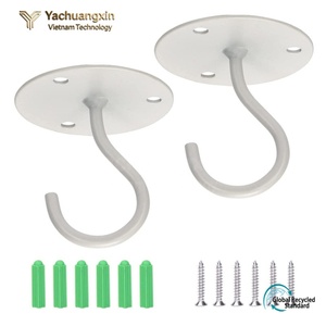 Modern Eco-Friendly Metal Ceiling <b>Hooks</b> <b>for</b> Clothing Use Wall Mounted Iron <b>Hanging</b> Bird Feeder and Plant Decorative <b>Hooks</b> - Product Image 2