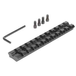 Base di montaggio per cannocchiale da 117mm in lega di alluminio da 11 slot per attacco ottico - Product Image 1