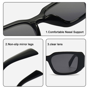 2026 New Arrival square Frame Customized Designer UV400 Women Men Glasses Women Men <b>Sunglasses</b> - Product Image 3
