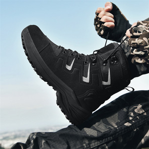 Chaussures de randonnée, d'alpinisme, de <span class=keywords><strong>chasse</strong></span>, d'aventure et de sauvetage, grandes tailles, mode, avec fourrure, embout en acier, légères S0090 - Product Image 5
