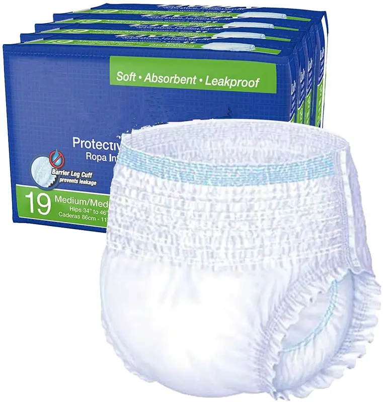 Factory Disposable Adult Diapers Abdl Adult Pull Up Diaper Oem All Sizes Panties