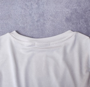 Canotte Casual da Donna con Scollo a O in Tessuto Acetato Traspirante con Bottoni Dorati - Product Image 6