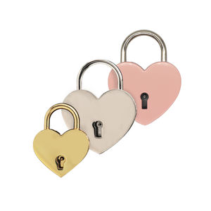 Cadeaux de <span class=keywords><strong>mariage</strong></span> pour les XMM-6034 amoureux différentes couleurs serrure à clé en forme de <span class=keywords><strong>coeur</strong></span> Mini mignon argent placage métal journal <span class=keywords><strong>livre</strong></span> serrure à clé - Product Image 1