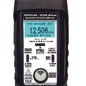 Calibrador de bucle Piecals 334 Plus mA, fuente automatizada, lectura de 4 a 20 mA, uso profesional - Product Image 5