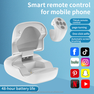 Anillo <span class=keywords><strong>Bluetooth</strong></span> portátil Tiktok Control remoto Dedo Teléfono móvil Selfie Foto Página Turner Flipping Video <span class=keywords><strong>Controller</strong></span> - Product Image 3