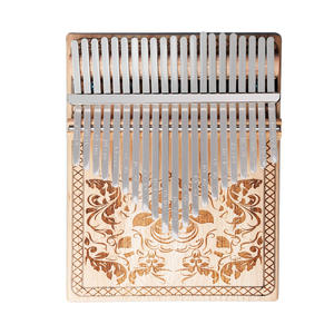 <span class=keywords><strong>Kalimba</strong></span>-Piano à doigts en bois massif, instrument de musique portable, pour enfants, 21 touches - Product Image 3