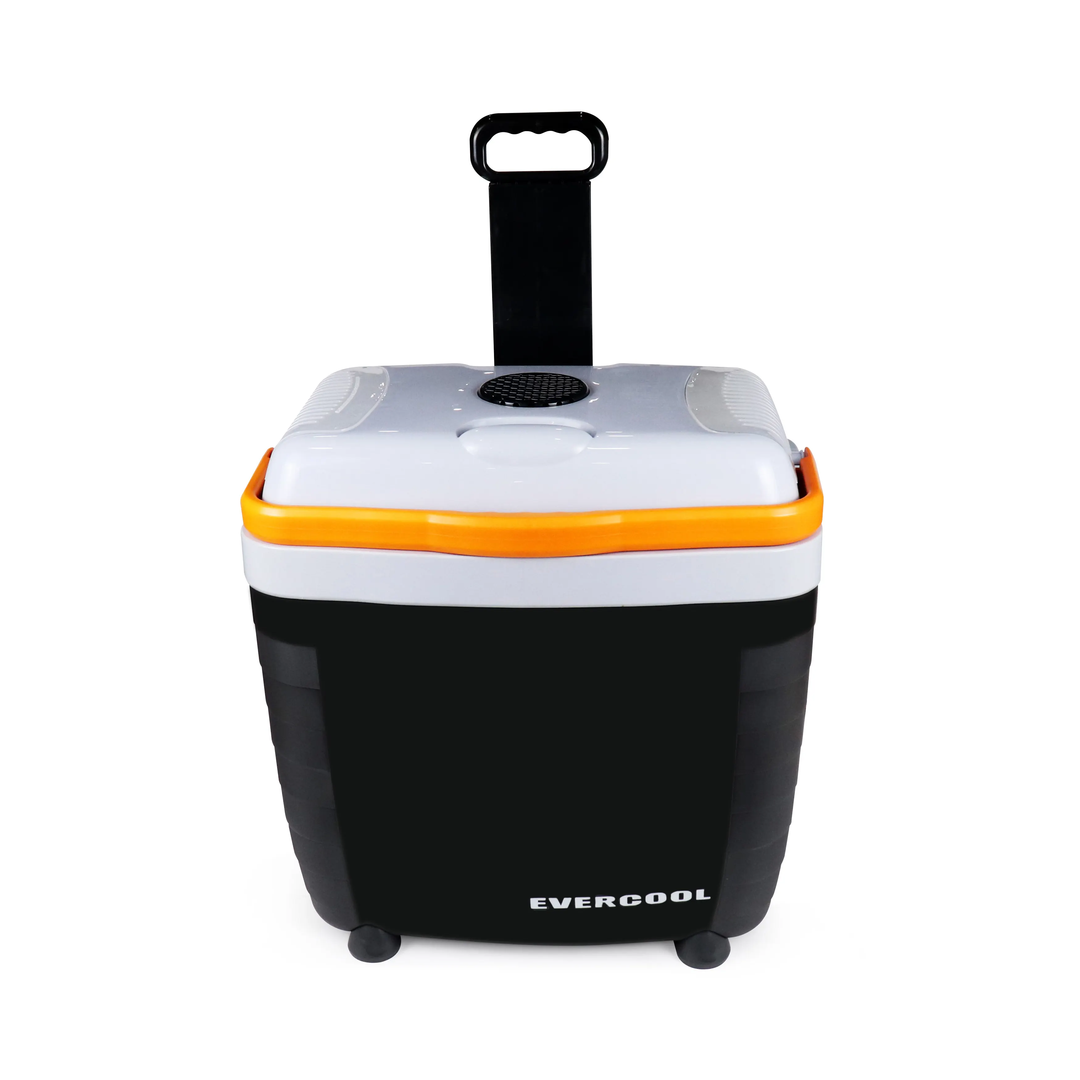 Evercool-enfriador termoeléctrico para acampada, caja de refrigeración de 28L para exteriores e interiores, 12 v, mini portabl para coche