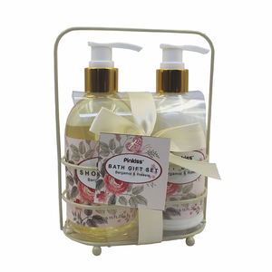 Set regalo da bagno di lusso da viaggio personalizzato promozionale Set regalo da bagno Spa set da toilette - Product Image 4