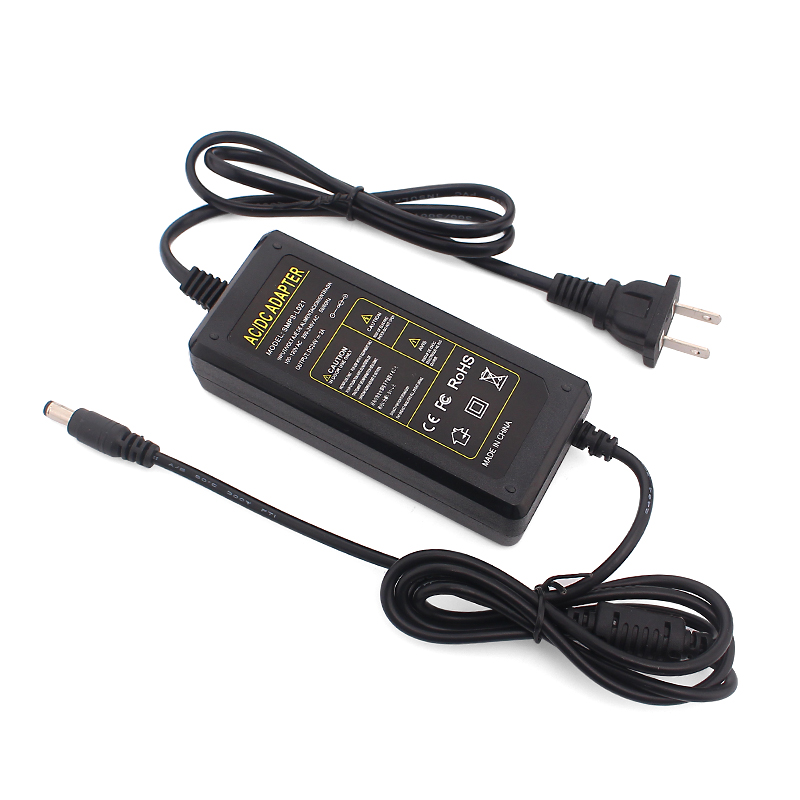 AC 100-240V To DC 24V 2A адаптер питания с вилкой EU/US