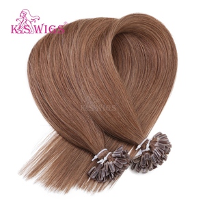Extensions de cheveux humains Remy 100% vietnamiennes de qualité supérieure, pré-collées, à pointe en U, pour salons et distributeurs. - Product Image 2