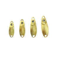 Mini cuillère en métal pour la pêche, 1,5 g-3,5 g, spinnerbait, jigging lure pour la pêche en eau salée et la pêche à la truite en rivière