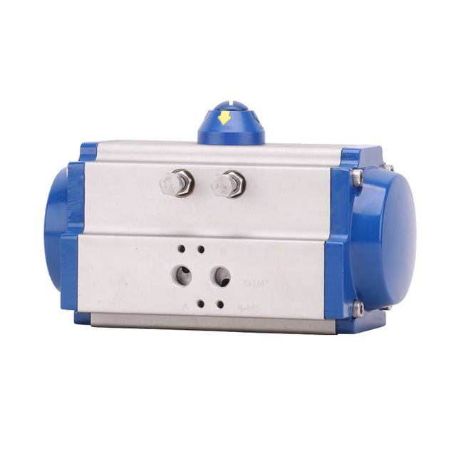 Spring Return Single Acting Aluminum Air Pneumatic Actuator Double Acting for Ball