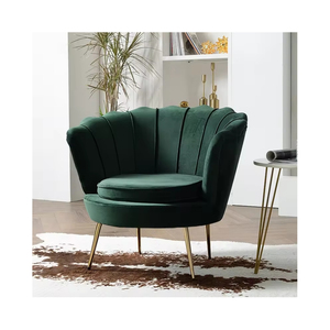 Wholesale Luxury <strong>Flower</strong>-Shaped Accent <strong>Chair</strong> Fancy Single Sofa Dining <strong>Chairs</strong> Living Room Furniture - Product Image 1