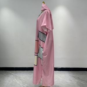 Ensemble de vêtements africains en deux pièces, luxueux <span class=keywords><strong>boubou</strong></span> pour femmes, à porter avec des sous-vêtements en dentelle, robes africaines pour femmes - Product Image 6