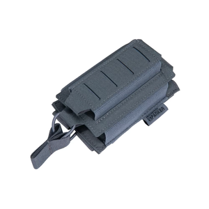 Pochette de magazines kangourou découpée au laser Élastique 500D Nylon Tactique Open Top MOLLE Pochettes magnétiques simples - Product Image 2