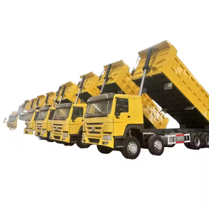 Camión Volquete Sinotruk Howo 6x4 de 375hp con Motor Diésel Nuevo, Transmisión Manual, Volante a la Izquierda, Weichai Euro 3, Capacidad de Carga de 31-40T, ¡Gran Oferta! - Product Image 1