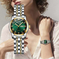 Montre à quartz minimaliste étanche, élégante, pour femme, décontractée, pour tous les jours, montre-bracelet tendance, montre pour femme