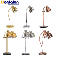 Équipement de cuisine commerciale Buffet électrique chauffe-aliments comptoir 250w chauffage infrarouge lampe chauffante