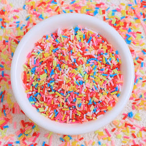 Nouvel emballage 10g, pâte à modeler souple, impression étoiles de Noël, flocon de neige, colle crème, bricolage, bijoux, décoration de gâteau, sucre, grain, décoration d'art des ongles - Product Image 5