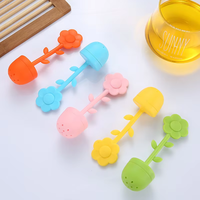 Infuseur en silicone de haute qualité OKSILICONE, filtre diffuseur en forme de fleur pour thé en vrac, pour théière, tasse à thé, mugs, infuseur à thé