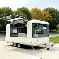 Camion de cuisine BBQ, Remorque alimentaire, Nouveau camion de crème glacée, Camion de pizza mobile, Camionnette à café, Chariot à hot-dogs, Remorque à pizza