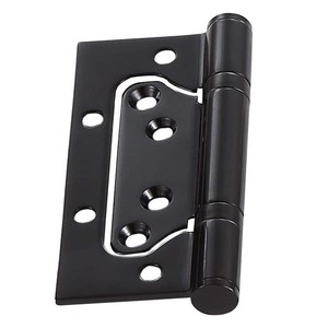 4-Zoll Schwerlast schwarze Flush-Türscharniere Edelstahl mit 3 mm Dicke für Fenster Messing- und Kunststoff-Türzubehör