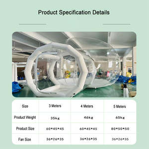 Precio razonable Bubble Room Casas de contenedores elegantes y ecológicas para el aniversario de la tienda - Product Image 2