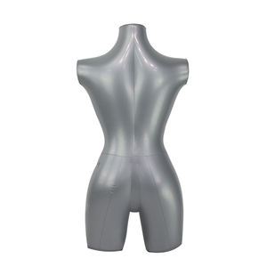 Mannequins Buste Gonflables <span class=keywords><strong>Homme</strong></span> Femme en PVC Gris pour Présentoir de Vitrine - Product Image 4