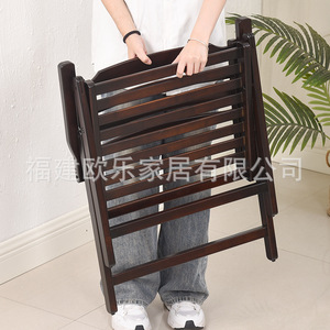 Folding chair for adults, outdoor backrest, children, bedroom, living room, shoe changing <b>stool</b>, balcony, leisure home <b>stool</b> - Product Image 4