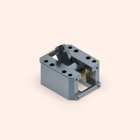 Componente de Molde de Inyección de Plástico, Inserto de Base Elevadora con Giro