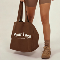 Nouvelles Idées de Produits 2026 : Sac Fourre-Tout en Toile Réutilisable et Écologique, Sac de Courses et de Voyage Recyclable avec Motif Lettres