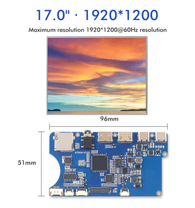 Bảng Điều Khiển Màn Hình Lcd IPS 17INCH G170J1-LE1 1920*1200 Độ Phân Giải Giao Diện LVDS Nits Cao Với H-DMI Cho Bảng LVDS - Product Image 6