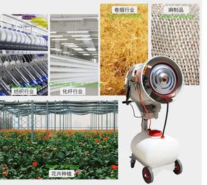 Ventilateur brumisateur sur pied WENCHENG Caoior avec roues, grand réservoir de pulvérisation industriel pour entrepôt et extérieur - Product Image 4